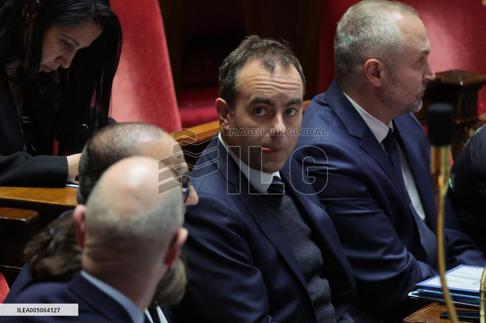 Session of Questions to The Government - Paris