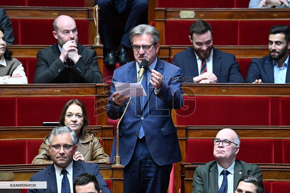 Session of Questions to The Government - Paris