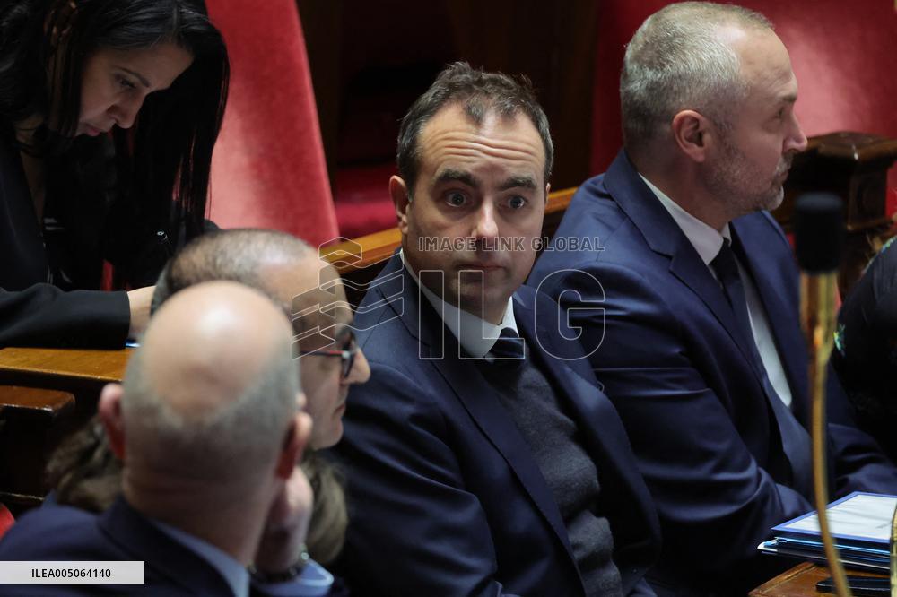 Session of Questions to The Government - Paris