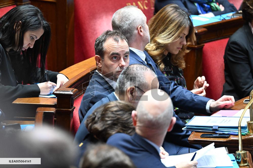 Session of Questions to The Government - Paris