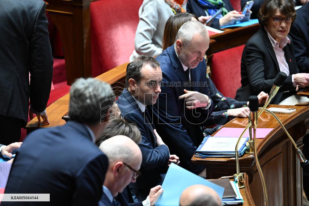 Session of Questions to The Government - Paris