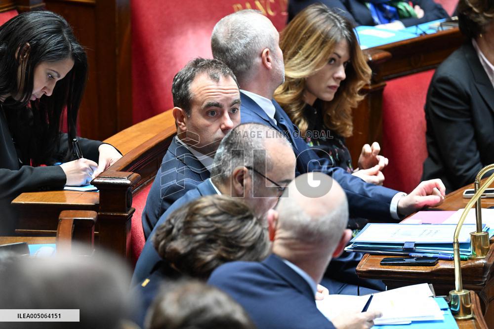 Session of Questions to The Government - Paris