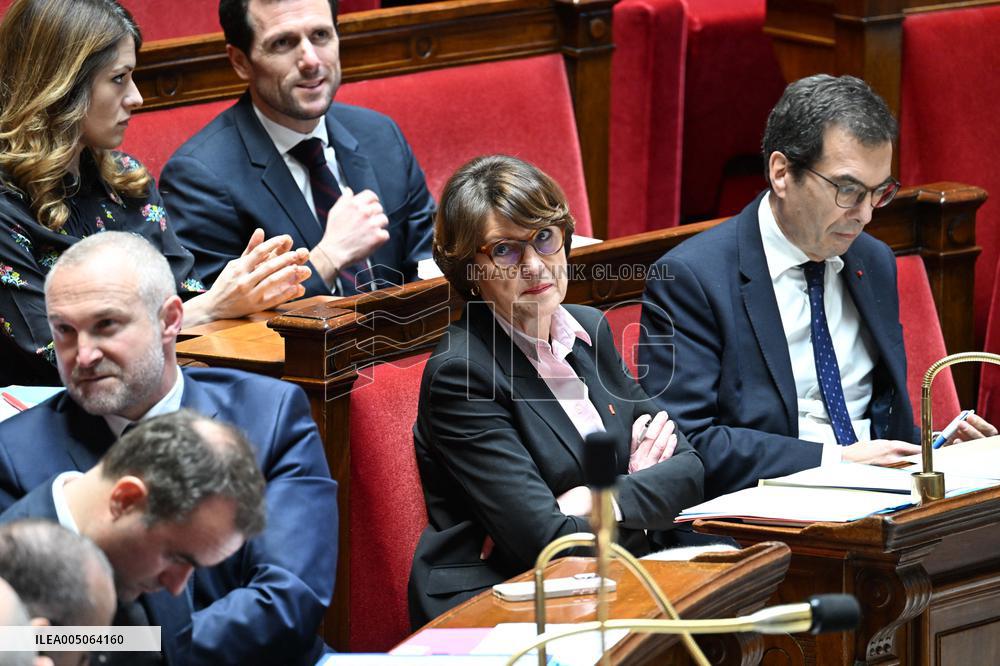Session of Questions to The Government - Paris
