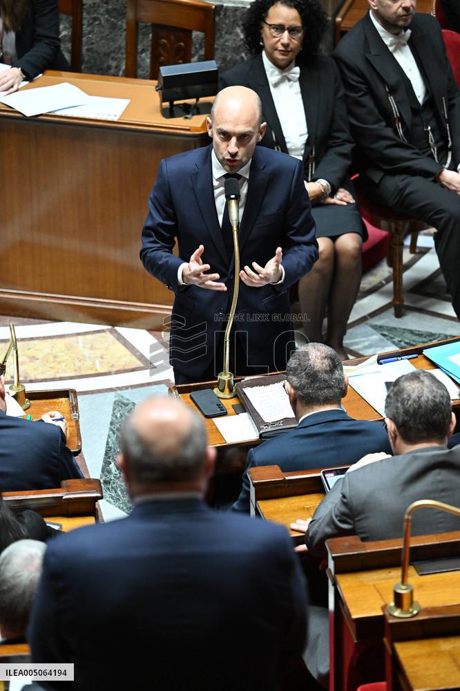 Session of Questions to The Government - Paris