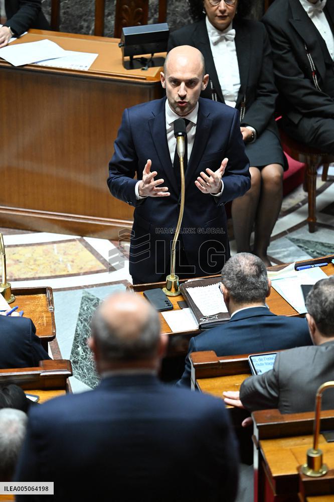 Session of Questions to The Government - Paris