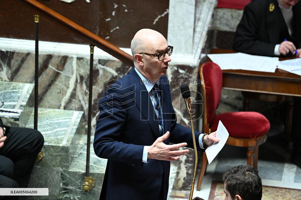 Session of Questions to The Government - Paris