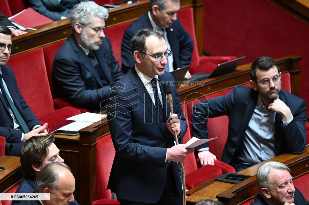 Session of Questions to The Government - Paris