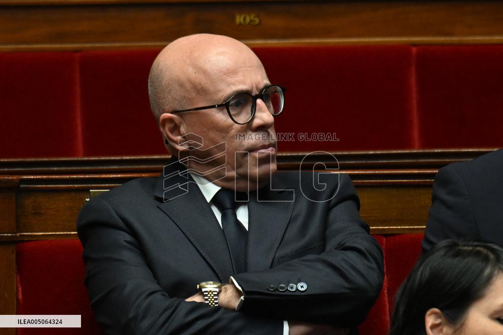 Session of Questions to The Government - Paris