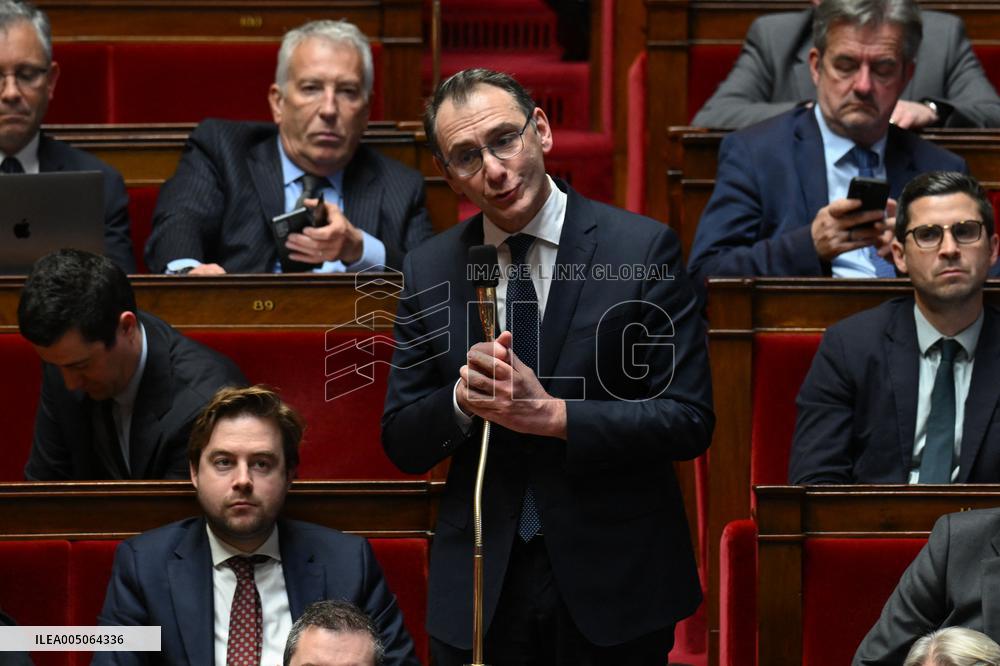 Session of Questions to The Government - Paris