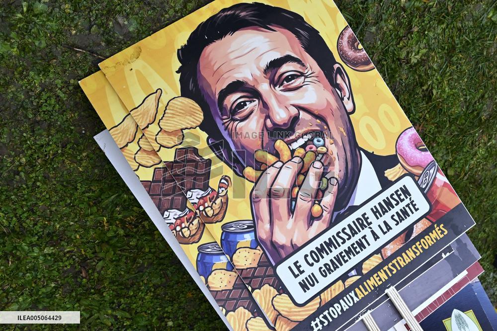 Farmers Demonstrate Against the EU-Mercosur Agreement - Strasbourg