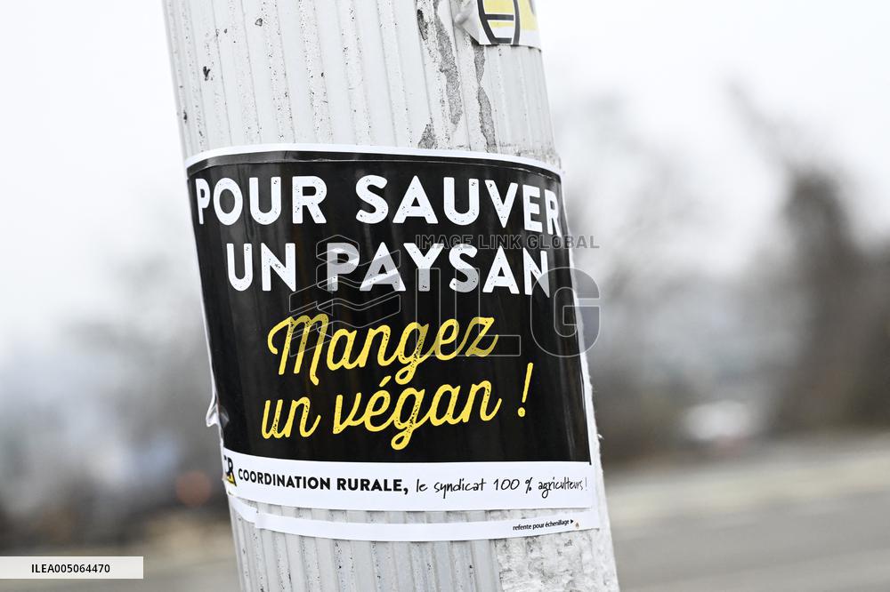 Farmers Demonstrate Against the EU-Mercosur Agreement - Strasbourg