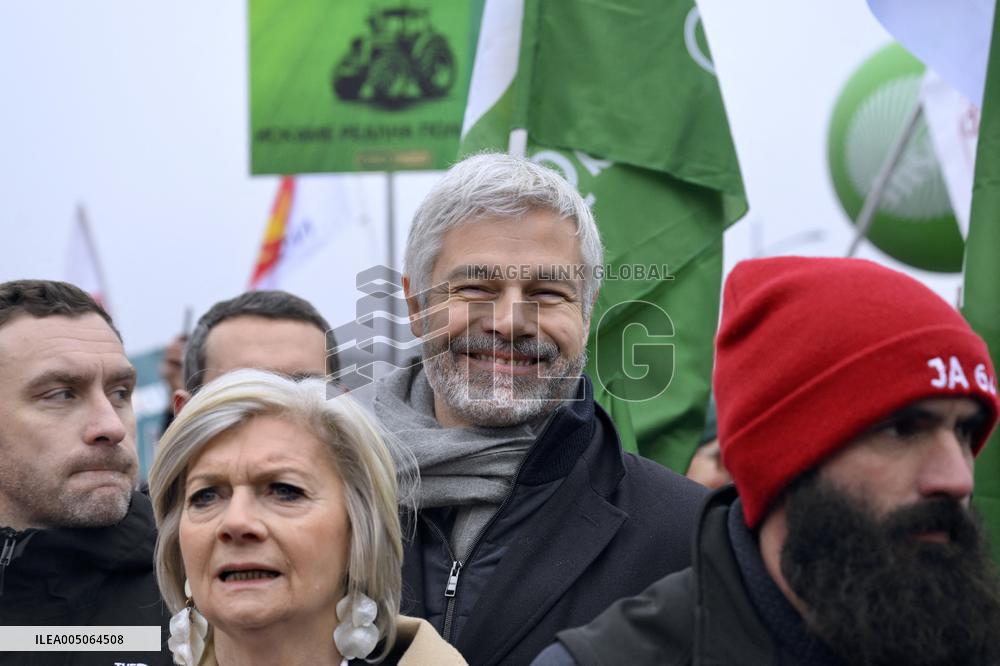 Farmers Demonstrate Against the EU-Mercosur Agreement - Strasbourg