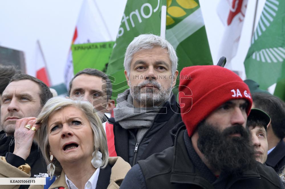 Farmers Demonstrate Against the EU-Mercosur Agreement - Strasbourg