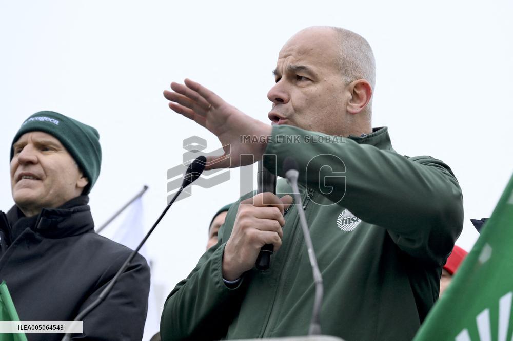 Farmers Demonstrate Against the EU-Mercosur Agreement - Strasbourg