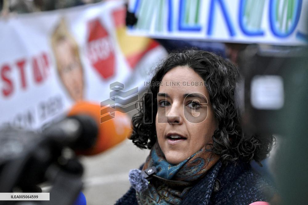 Farmers Demonstrate Against the EU-Mercosur Agreement - Strasbourg