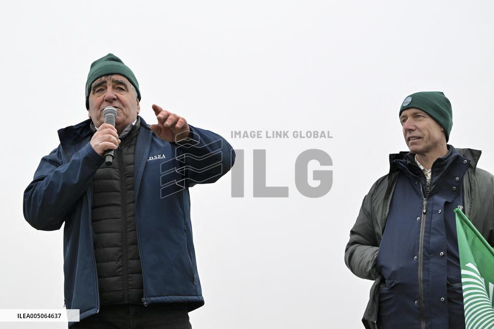 Farmers Demonstrate Against the EU-Mercosur Agreement - Strasbourg