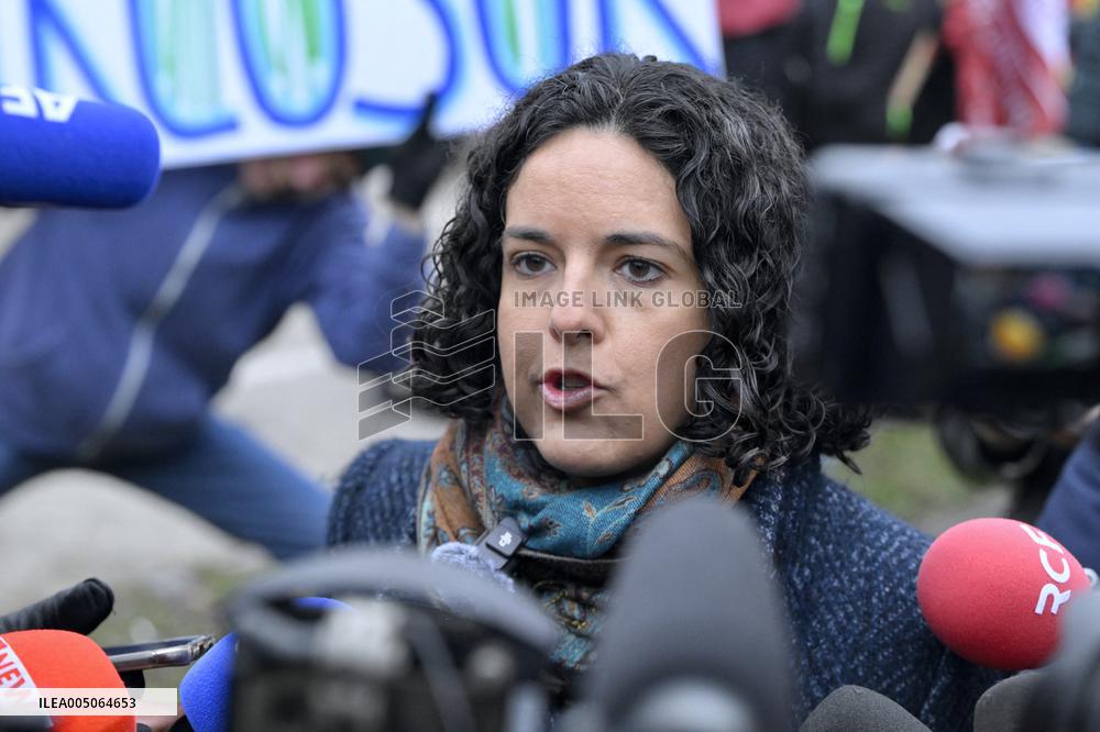 Farmers Demonstrate Against the EU-Mercosur Agreement - Strasbourg