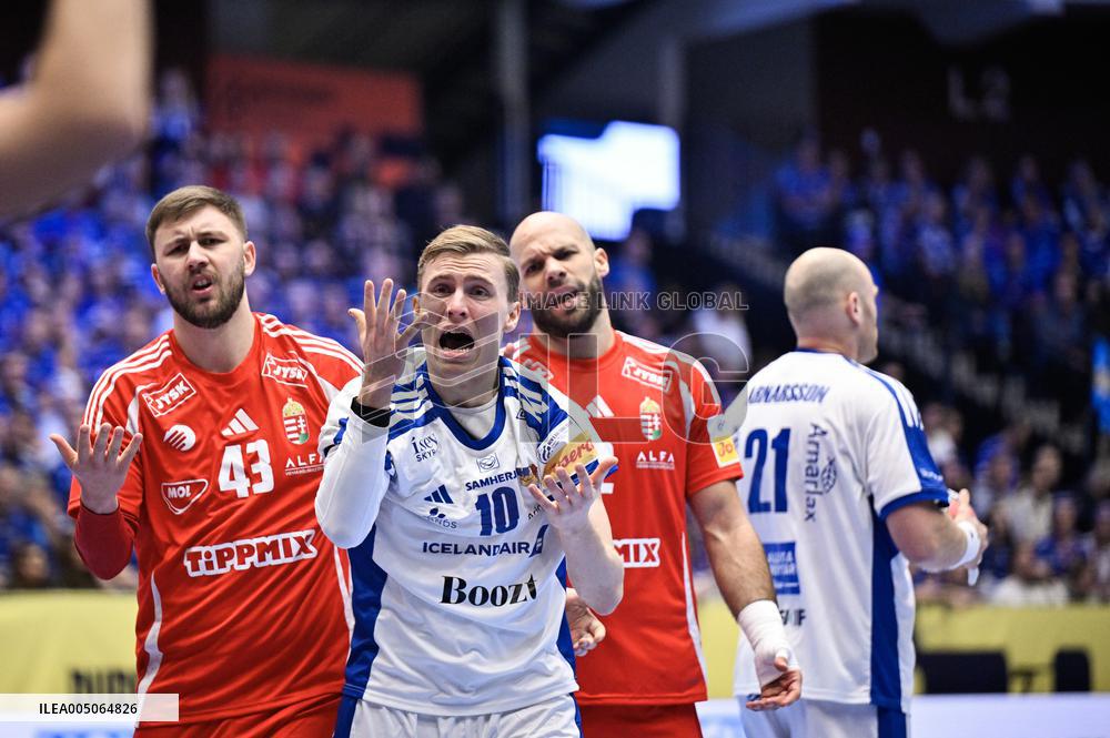 EHF EURO 2026 HUNGARY-ICELAND