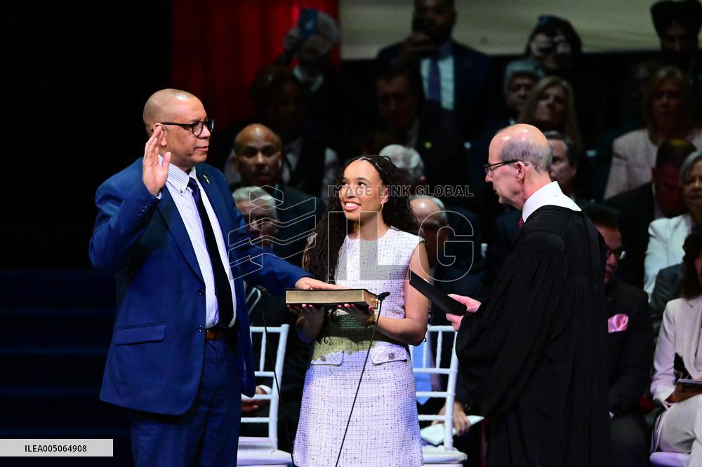State Of New Jersey Inauguration Ceremony For Governor And Lieutenant Governor