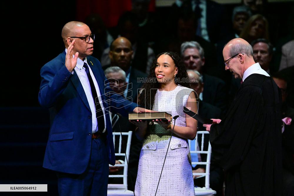 State Of New Jersey Inauguration Ceremony For Governor And Lieutenant Governor