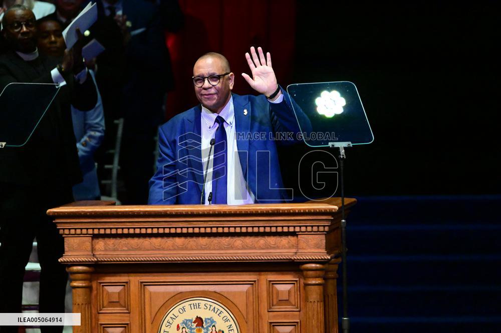 State Of New Jersey Inauguration Ceremony For Governor And Lieutenant Governor