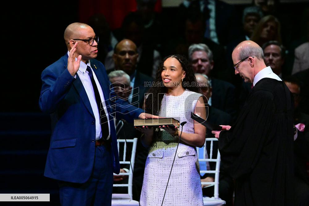 State Of New Jersey Inauguration Ceremony For Governor And Lieutenant Governor