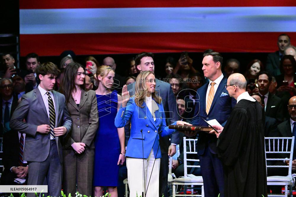 State Of New Jersey Inauguration Ceremony For Governor And Lieutenant Governor