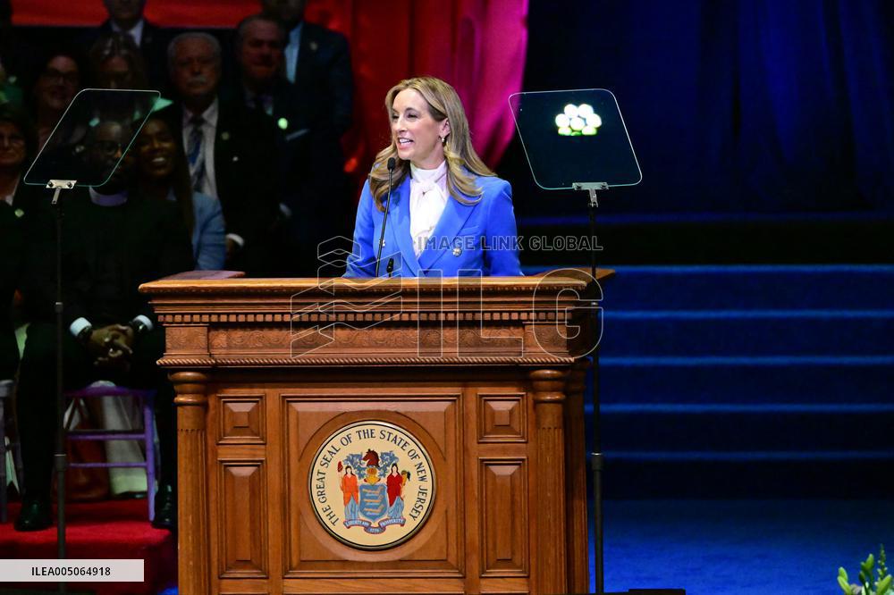 State Of New Jersey Inauguration Ceremony For Governor And Lieutenant Governor