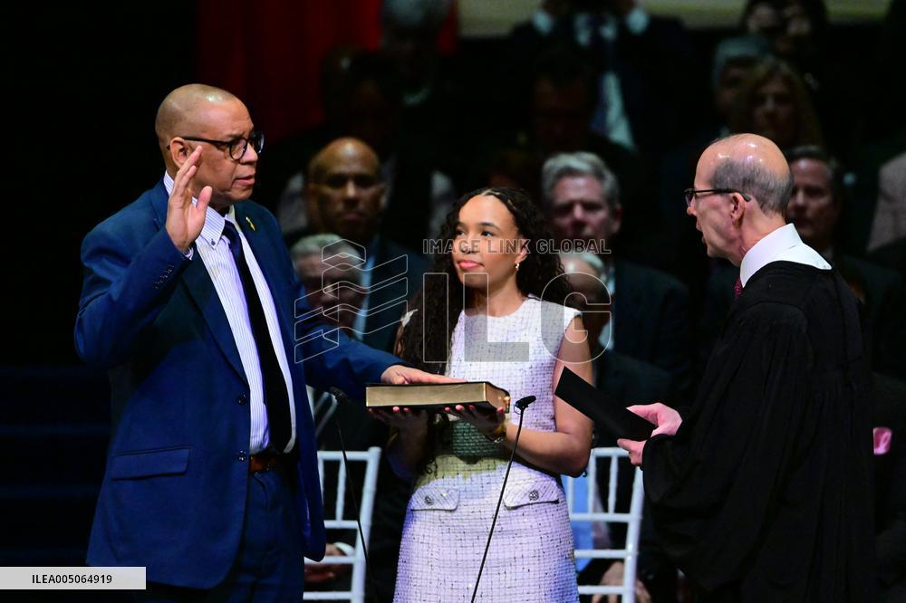 State Of New Jersey Inauguration Ceremony For Governor And Lieutenant Governor