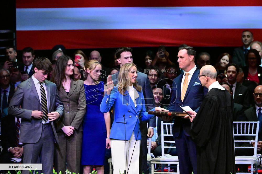 State Of New Jersey Inauguration Ceremony For Governor And Lieutenant Governor