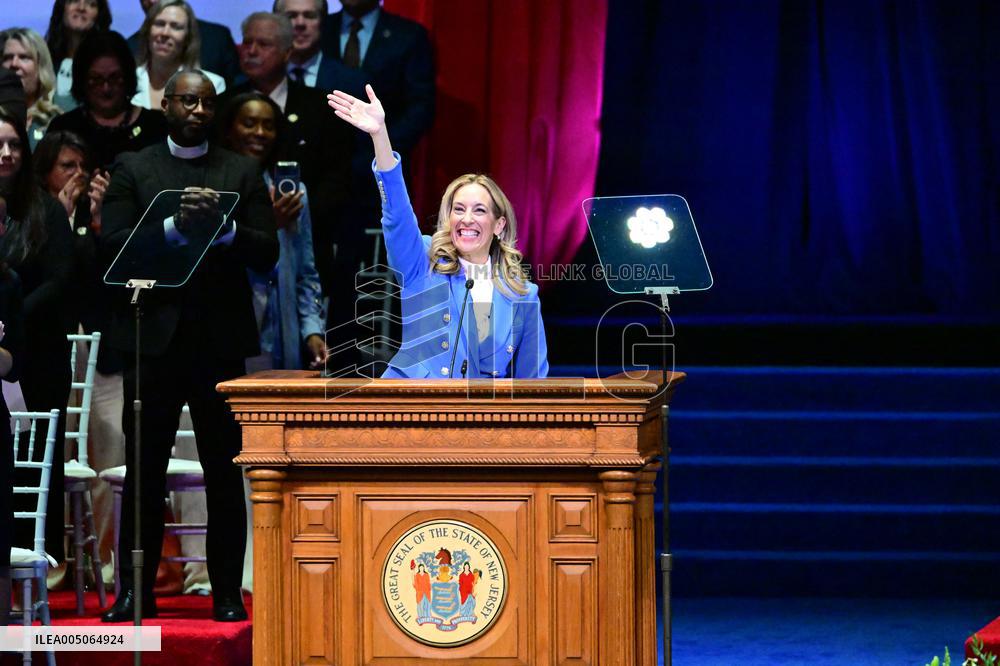 State Of New Jersey Inauguration Ceremony For Governor And Lieutenant Governor