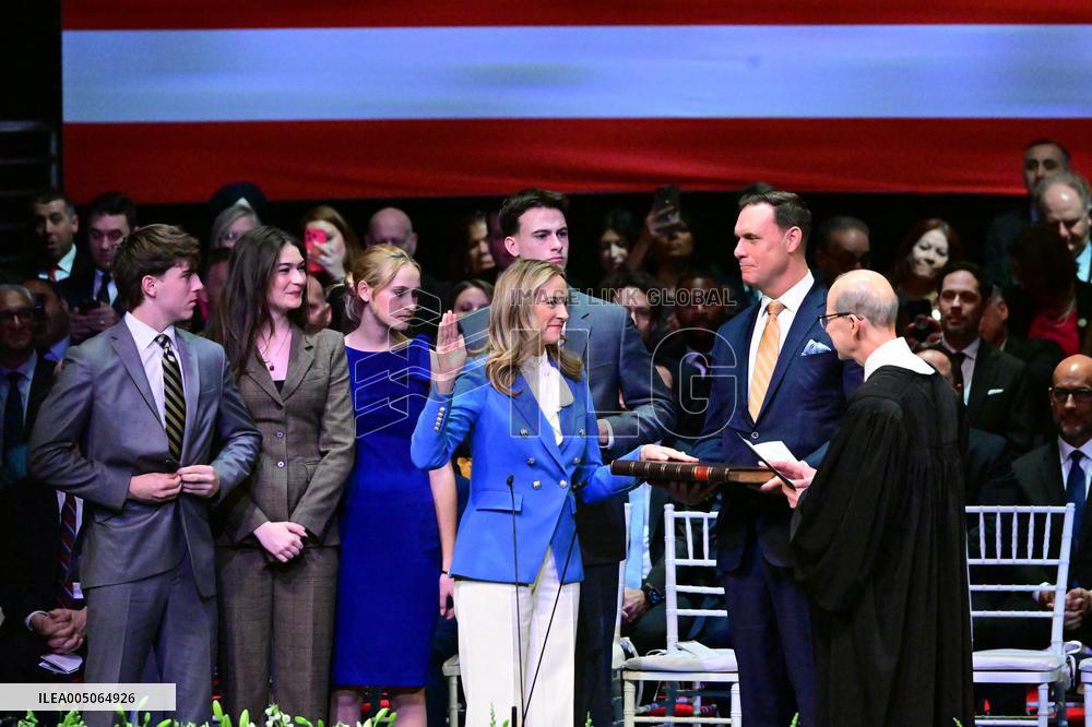State Of New Jersey Inauguration Ceremony For Governor And Lieutenant Governor