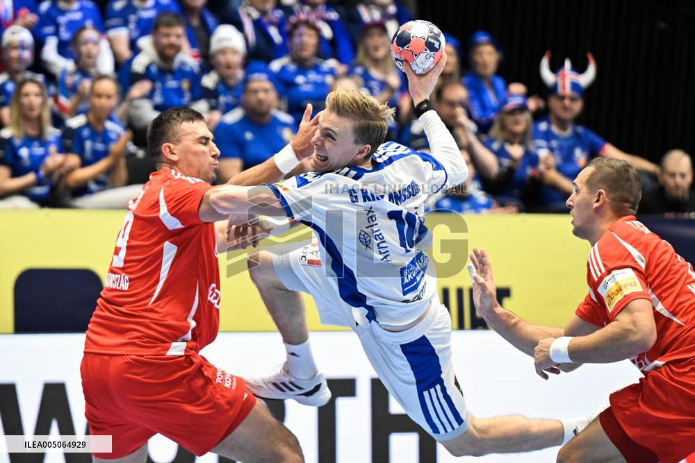 EHF EURO 2026 HUNGARY-ICELAND