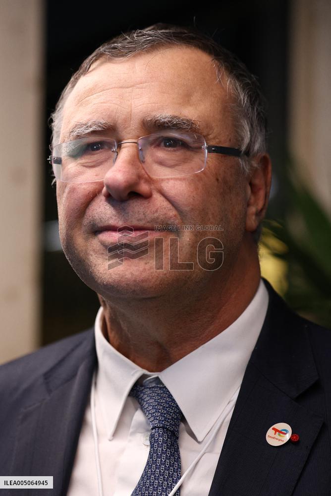 Macron at the Business France event during World Economic Forum annual meeting - Davos