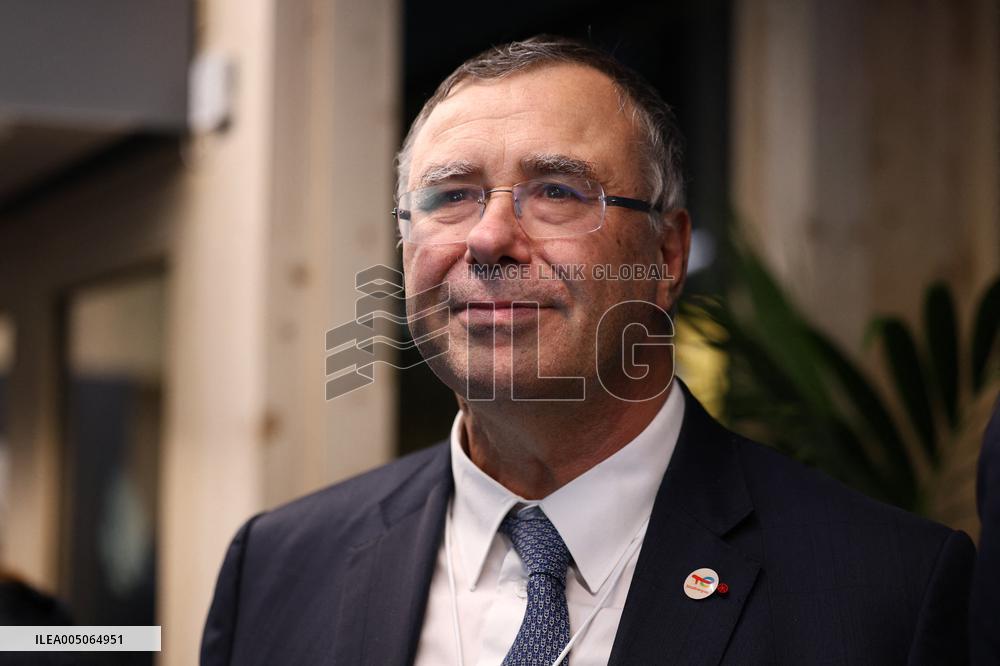 Macron at the Business France event during World Economic Forum annual meeting - Davos