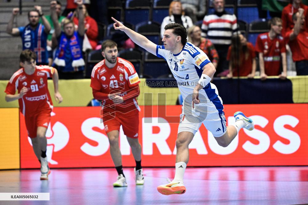 EHF EURO 2026 HUNGARY-ICELAND