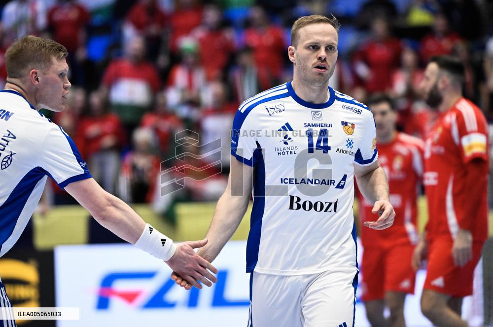 EHF EURO 2026 HUNGARY-ICELAND