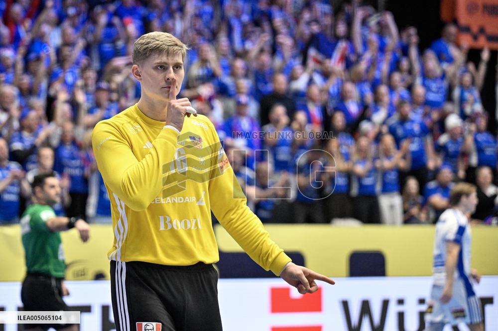EHF EURO 2026 HUNGARY-ICELAND