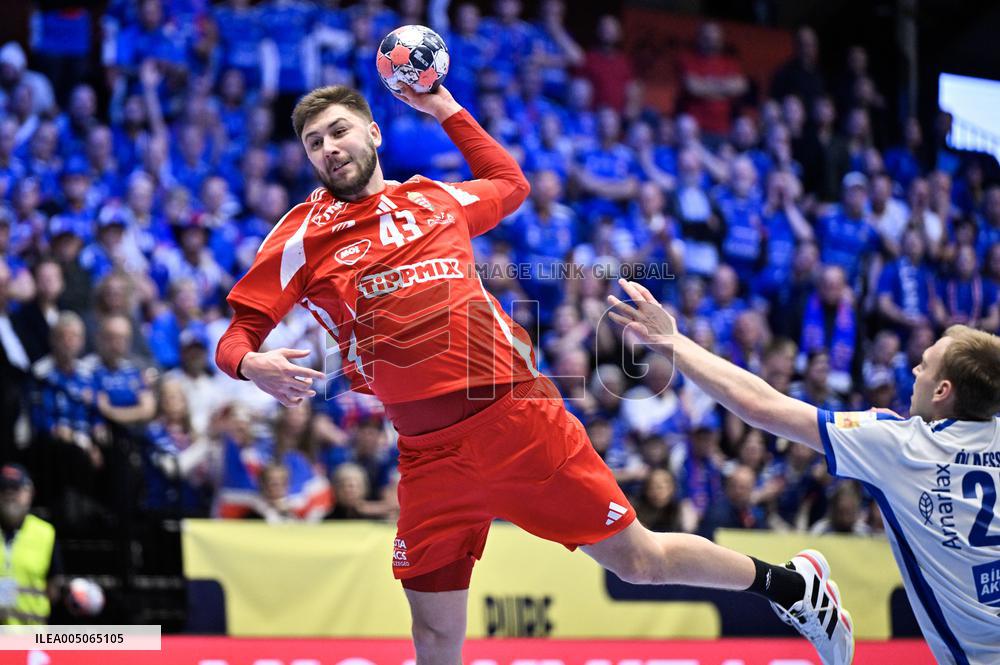 EHF EURO 2026 HUNGARY-ICELAND