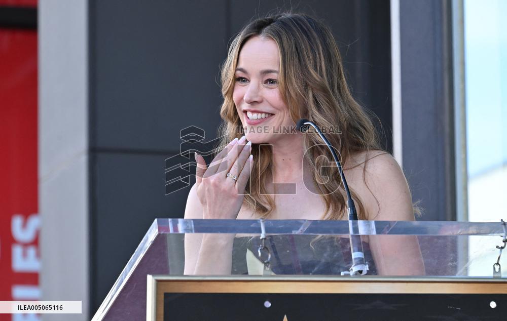 Rachel McAdams’ Hollywood Walk of Fame Ceremony