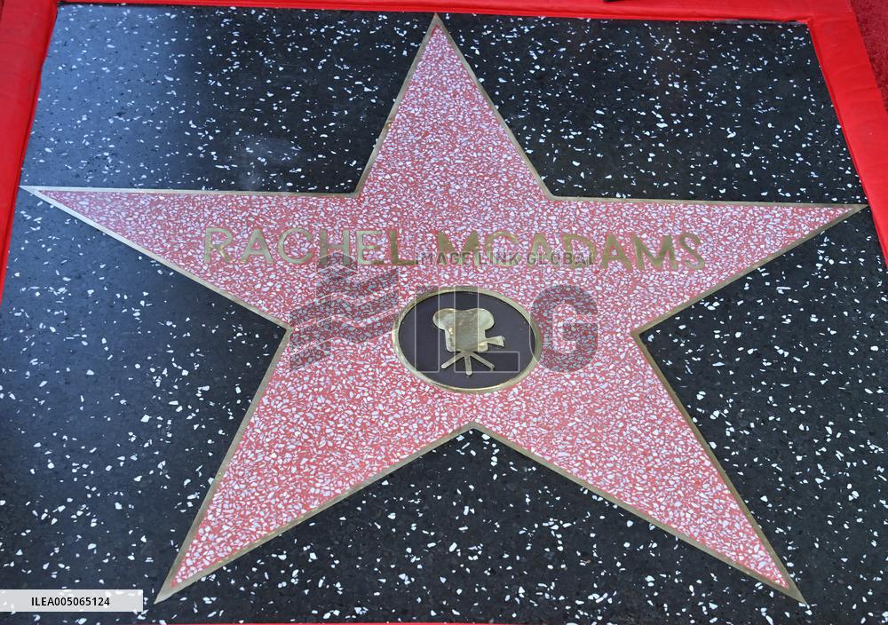 Rachel McAdams’ Hollywood Walk of Fame Ceremony