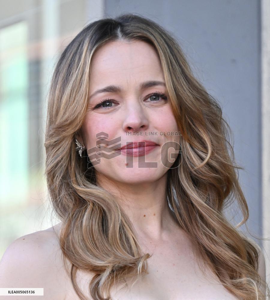 Rachel McAdams’ Hollywood Walk of Fame Ceremony