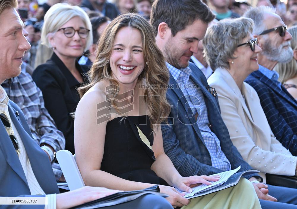 Rachel McAdams’ Hollywood Walk of Fame Ceremony