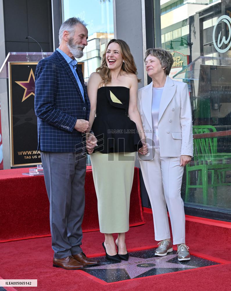 Rachel McAdams’ Hollywood Walk of Fame Ceremony