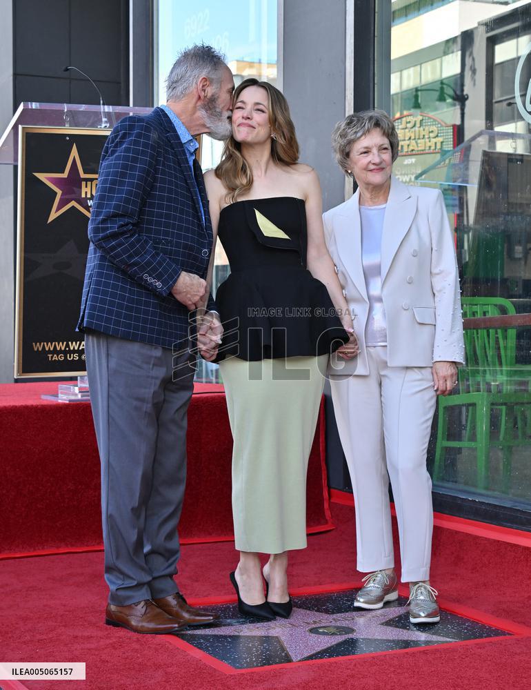Rachel McAdams’ Hollywood Walk of Fame Ceremony