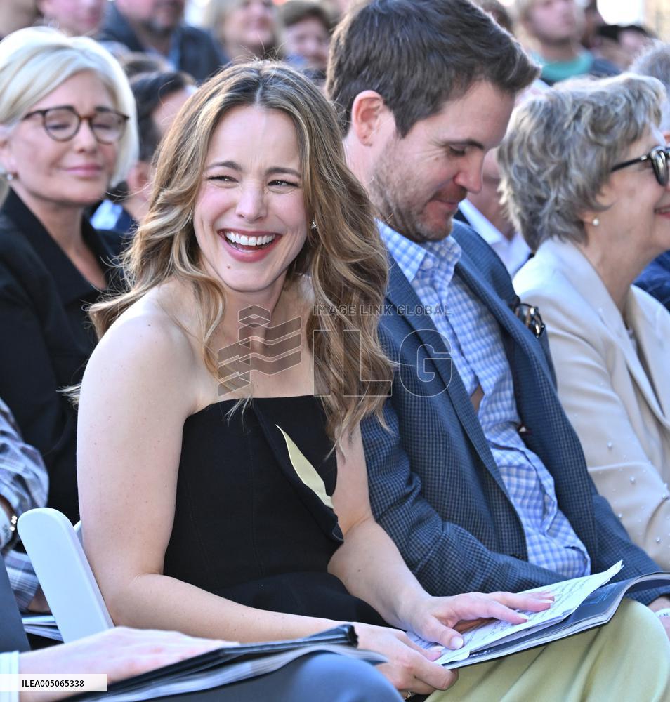 Rachel McAdams’ Hollywood Walk of Fame Ceremony