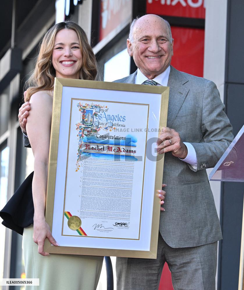 Rachel McAdams’ Hollywood Walk of Fame Ceremony