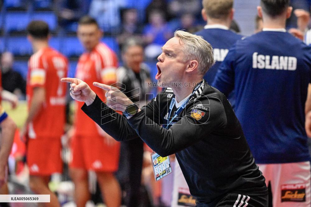EHF EURO 2026 HUNGARY-ICELAND