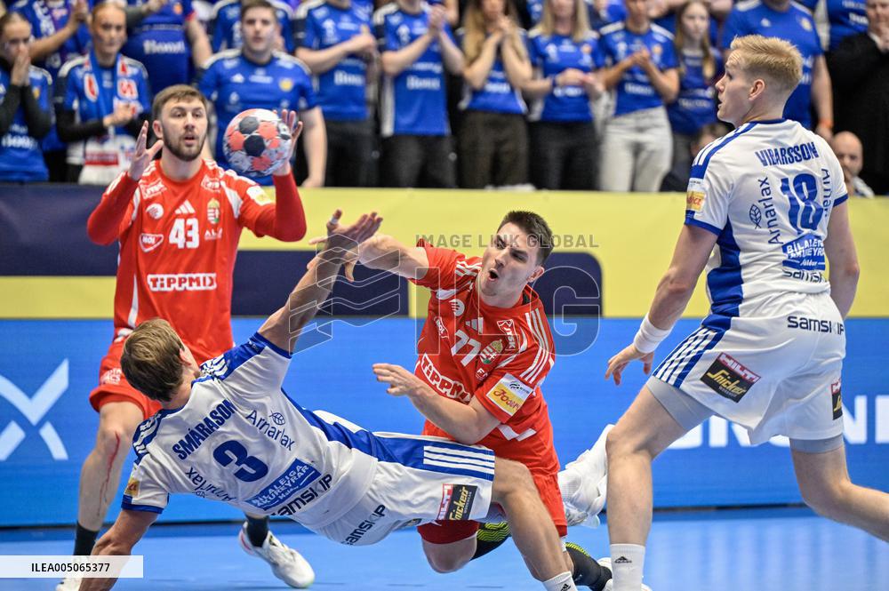 EHF EURO 2026 HUNGARY-ICELAND
