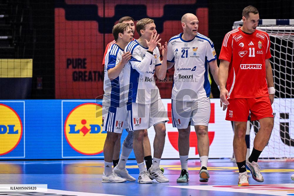 ALTRO - Pallamano - Men's EHF Euro 2026 - Hungary vs Iceland